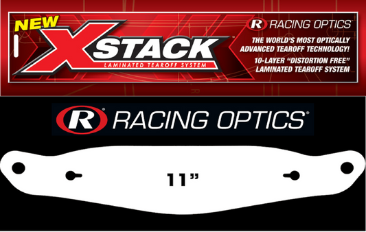 10234C - 2 mil Laminated Tearoffs Xstack™ 10 (Clear)