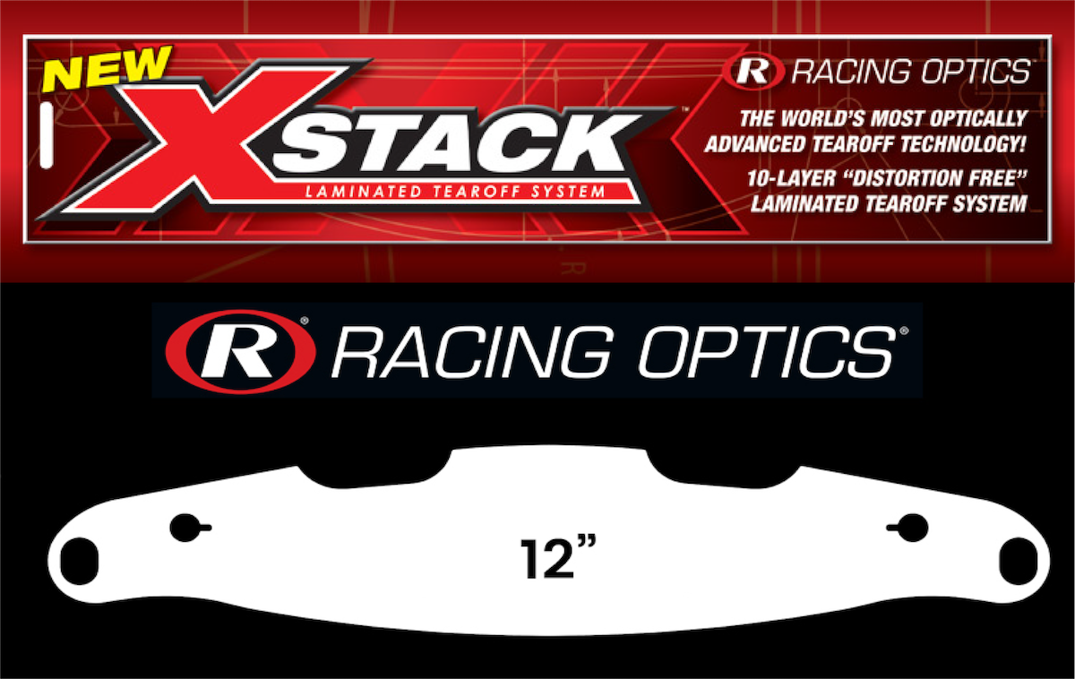 10219C - 2 mil Laminated Tearoffs Xstack™ 10 (Clear)